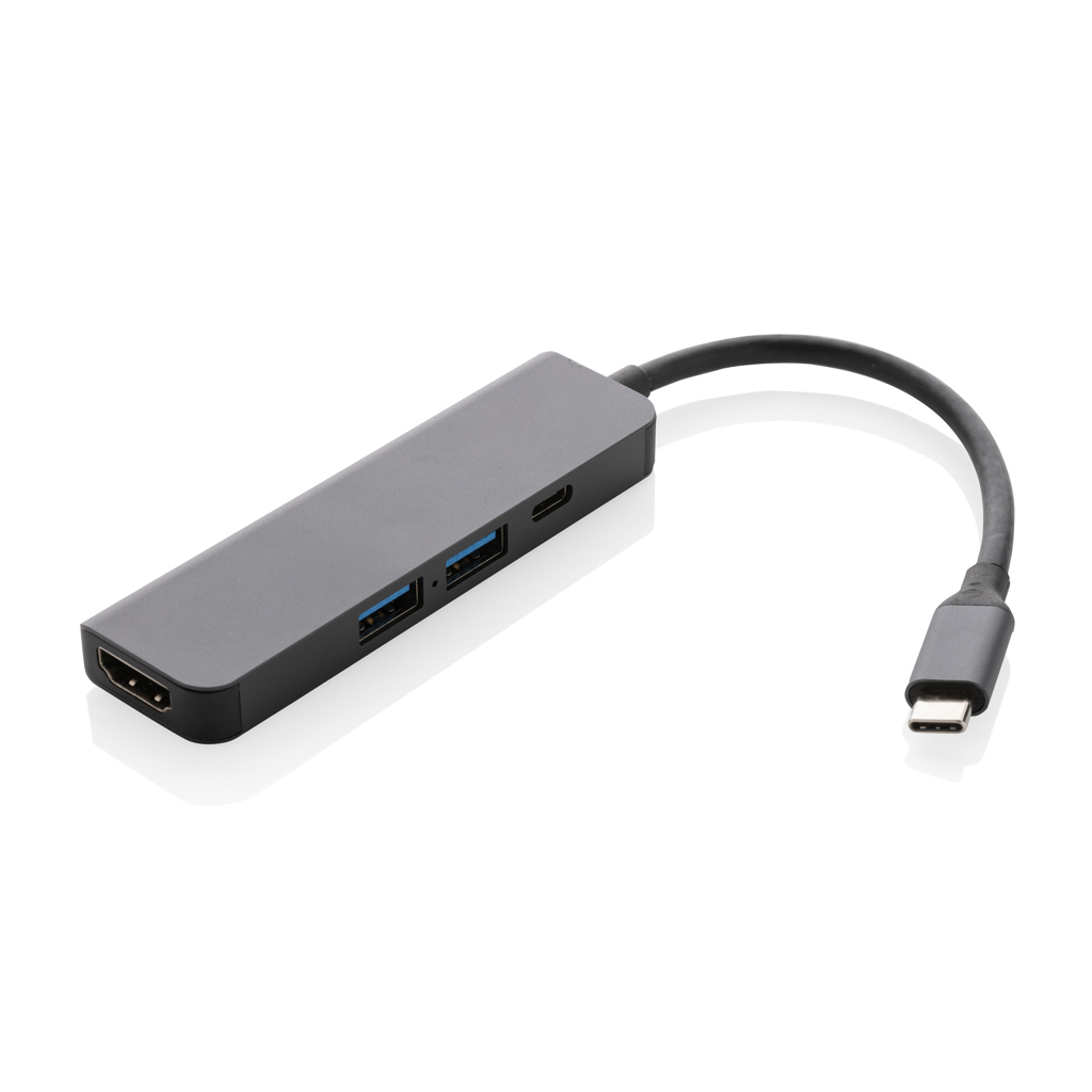 P308.652__B_1__3df1509d5f6f4f0991a3b6bd11f9ccbe Terra RCS recycled aluminium hub with HDMI input - Image 1