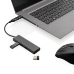 Terra RCS recycled aluminium hub with 3 USB ports - Image 2