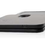 Swiss Peak 3 in 1 RCS recycled PU wireless charger desk tray - Image 4