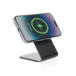 Terra aluminium 15W magnetic wireless charging phone stand - Image 2