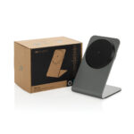 Terra aluminium 15W magnetic wireless charging phone stand - Image 4