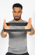 4pc elastic fitness bands in pouch - Image 3