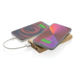 Bamboo 8.000 mAh 5W wireless powerbank - Image 3