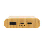 Bamboo 8.000 mAh 5W wireless powerbank - Image 5