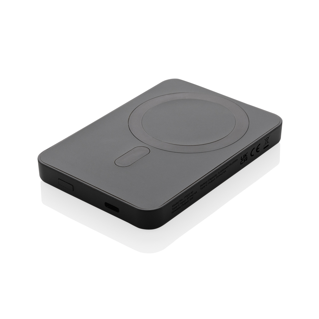 P322.401__B_1__12b52134388849dc8f1f9134ad9128cb Magnetix RCS recycled plastic 5000 mah magnetic powerbank - Image 1