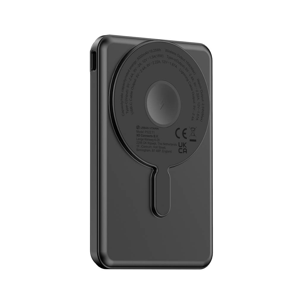 P322.7101__B_1__054dd0a00f80470b890e7ac148f23913 Urban Vitamin Redwood 5in1 5000mah 20W PD magnetic powerbank - Image 1