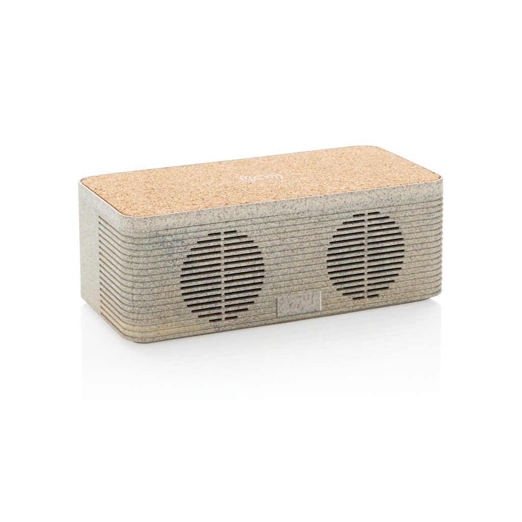 P328.719__B_1__560d2621cb5d4d8ab40ca140f88b6844 Wheatstraw wireless charging speaker - Image 1