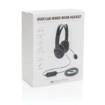 Over ear wired work headset - Image 9