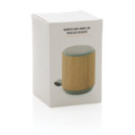 Bamboo and fabric 3W wireless speaker - Image 8