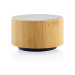 RCS recycled plastic and bamboo 3W wireless speaker - Image 2
