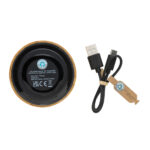 RCS recycled plastic and bamboo 3W wireless speaker - Image 4