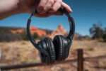 RCS recycled plastic Elite Foldable wireless headphone - Image 10