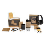 Bamboo TWS earbuds with RCS recycled plastic - Image 9