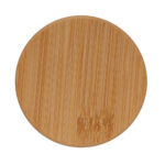 Double wall borosilicate glass with bamboo lid 350ml 2pc set - Image 4