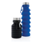 Leakproof collapsible silicone bottle with lid - Image 5