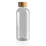 RCS RPET bottle with bamboo lid - Image 2