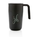 GRS Recycled PP and SS mug with handle - Image 10