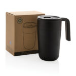GRS Recycled PP and SS mug with handle - Image 2