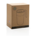 GRS Recycled PP and SS mug with handle - Image 3