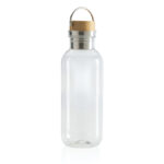 RCS RPET bottle with bamboo lid and handle - Image 2