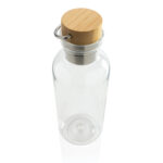 RCS RPET bottle with bamboo lid and handle - Image 3