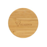 GRS certified recycled PP mug with bamboo lid - Image 7