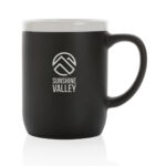 Ceramic mug with white rim 300ml - Image 3