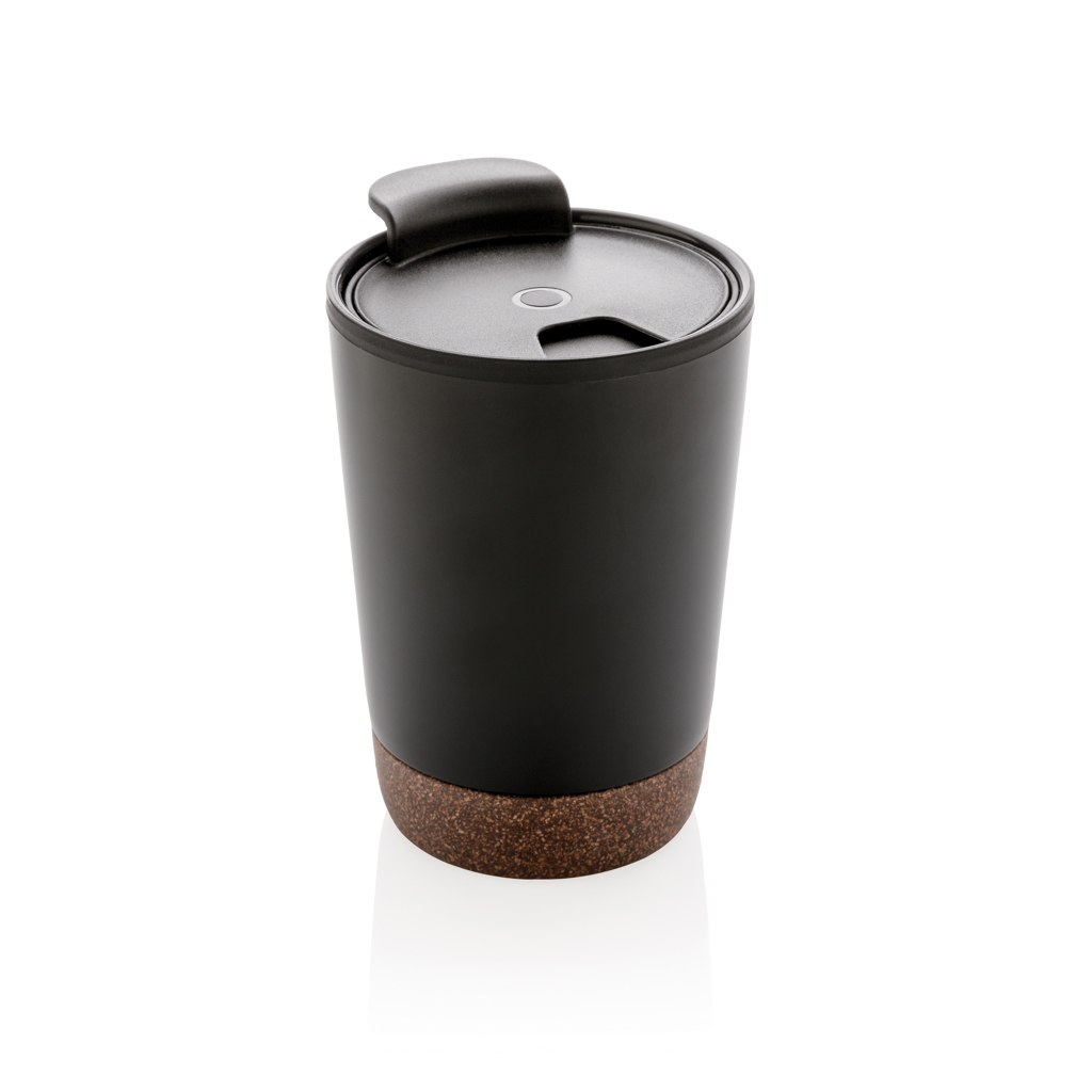 P435.071__B_1__9a234f125057457485d57433ac39d35c RCS Recycled stainless steel cork coffee tumbler - Image 1
