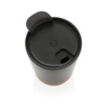 RCS Recycled stainless steel cork coffee tumbler - Image 5