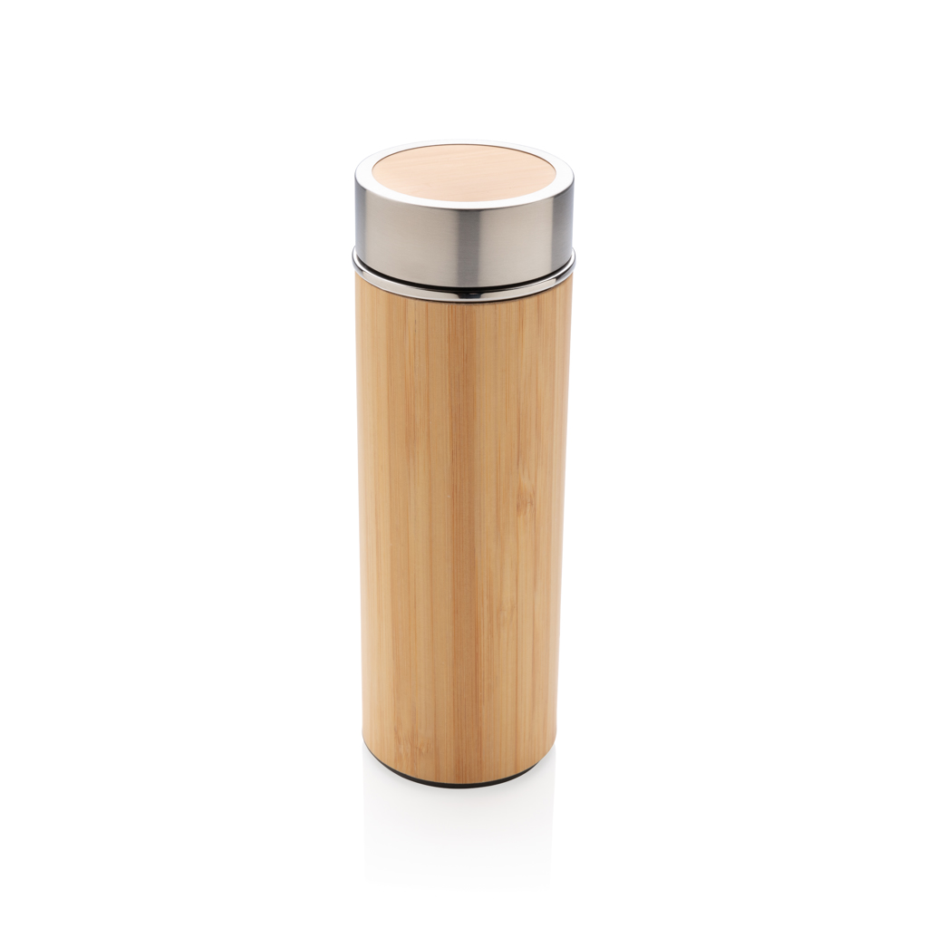 P436.239__B_1__3fff68ef13fe40be861861eb72795507 Leak proof bamboo vacuum bottle - Image 1