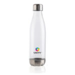 Leakproof water bottle with stainless steel lid - Image 3