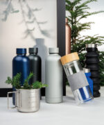 Impact double wall borosilicate glass bottle - Image 17