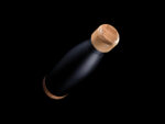 Vacuum stainless steel bottle with bamboo lid and bottom - Image 8