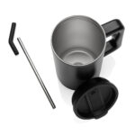 Cube RCS certified recycled steel mug 800ml - Image 11