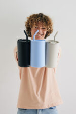 Cube RCS certified recycled steel mug 800ml - Image 14