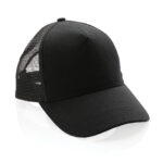 Impact AWARE™ Brushed rcotton 5 panel trucker cap 190gr - Image 4