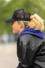 Impact AWARE™ Brushed rcotton 5 panel trucker cap 190gr - Image 9