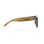Prism RCS recycled plastic sunglasses with bamboo frame - Image 5
