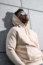 Prism RCS recycled plastic sunglasses with bamboo frame - Image 7