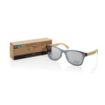 Prism RCS recycled plastic sunglasses with bamboo frame - Image 8