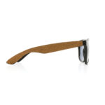 GRS recycled PC plastic sunglasses with cork - Image 3