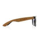 GRS recycled PC plastic sunglasses with cork - Image 4