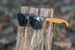 GRS recycled PC plastic sunglasses with cork - Image 5