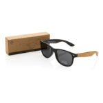 GRS recycled PC plastic sunglasses with cork - Image 6
