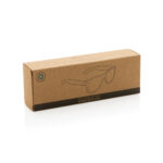 GRS recycled PC plastic sunglasses with cork - Image 7