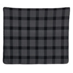 Soft plaid fleece blanket - Image 2