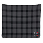 Soft plaid fleece blanket - Image 4