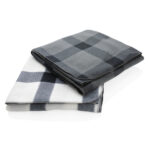 Soft plaid fleece blanket - Image 5