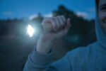 Lucid 5W RCS certified recycled plastic & bamboo torch - Image 9