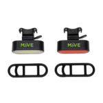 Lumino RCS recycled plastic USB re-chargeable bike light set - Image 5